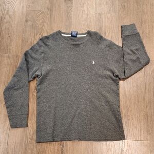 Polo Ralph Lauren Charcoal Sleepwear Shirt